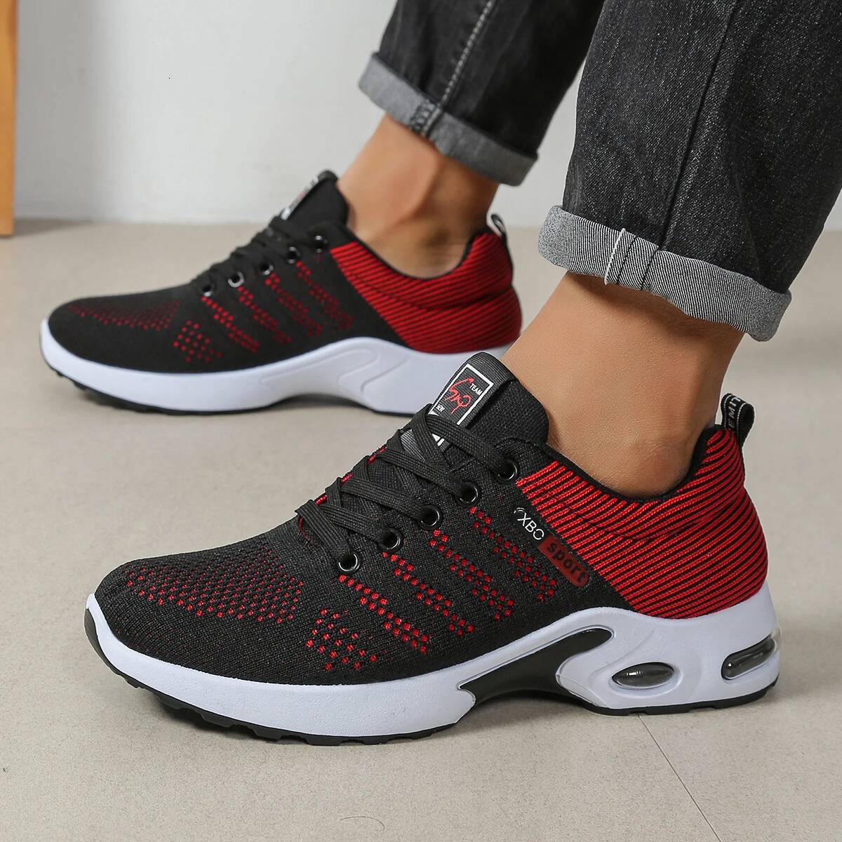 Super Breathable Lace-Up Running Shoes Non-slip, durable and pillow comfort - Men's Fashion Sneakers ddmysaturn