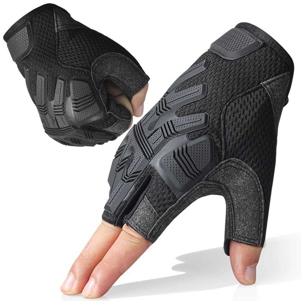 Special Forces Tactical Gloves Outdoor Mountain Climbing and Fitn Sports Half Finger Cycling Tactical Protection GlovesXJ250904
