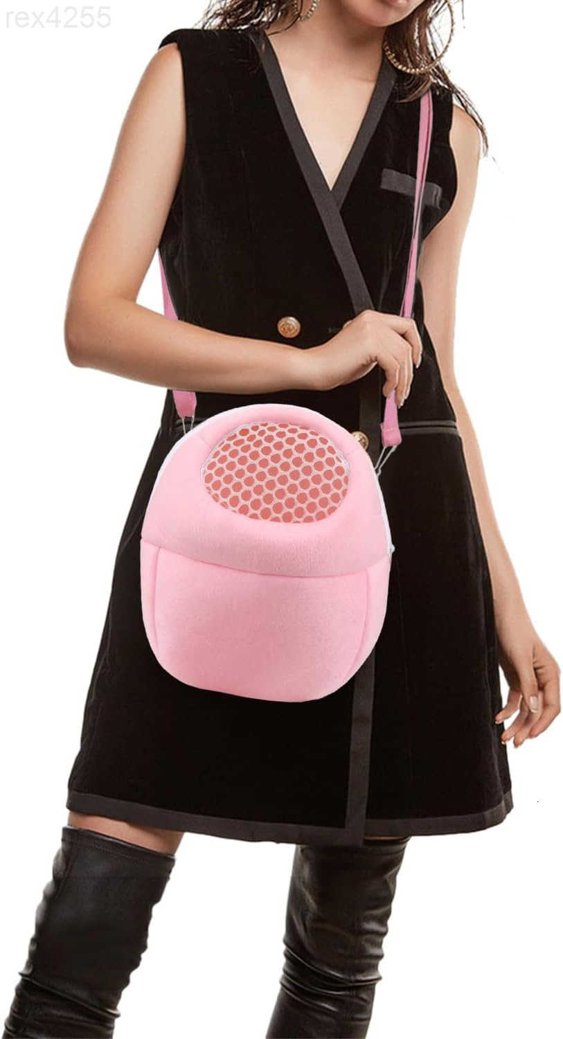 Pet Carrier Bag Pet Sling Carrier Backpack Portable Travel Backpack Breathable Outgoing Bag bonding Pouch for Small Pets Hedgehog Hamsters Sugar Glide