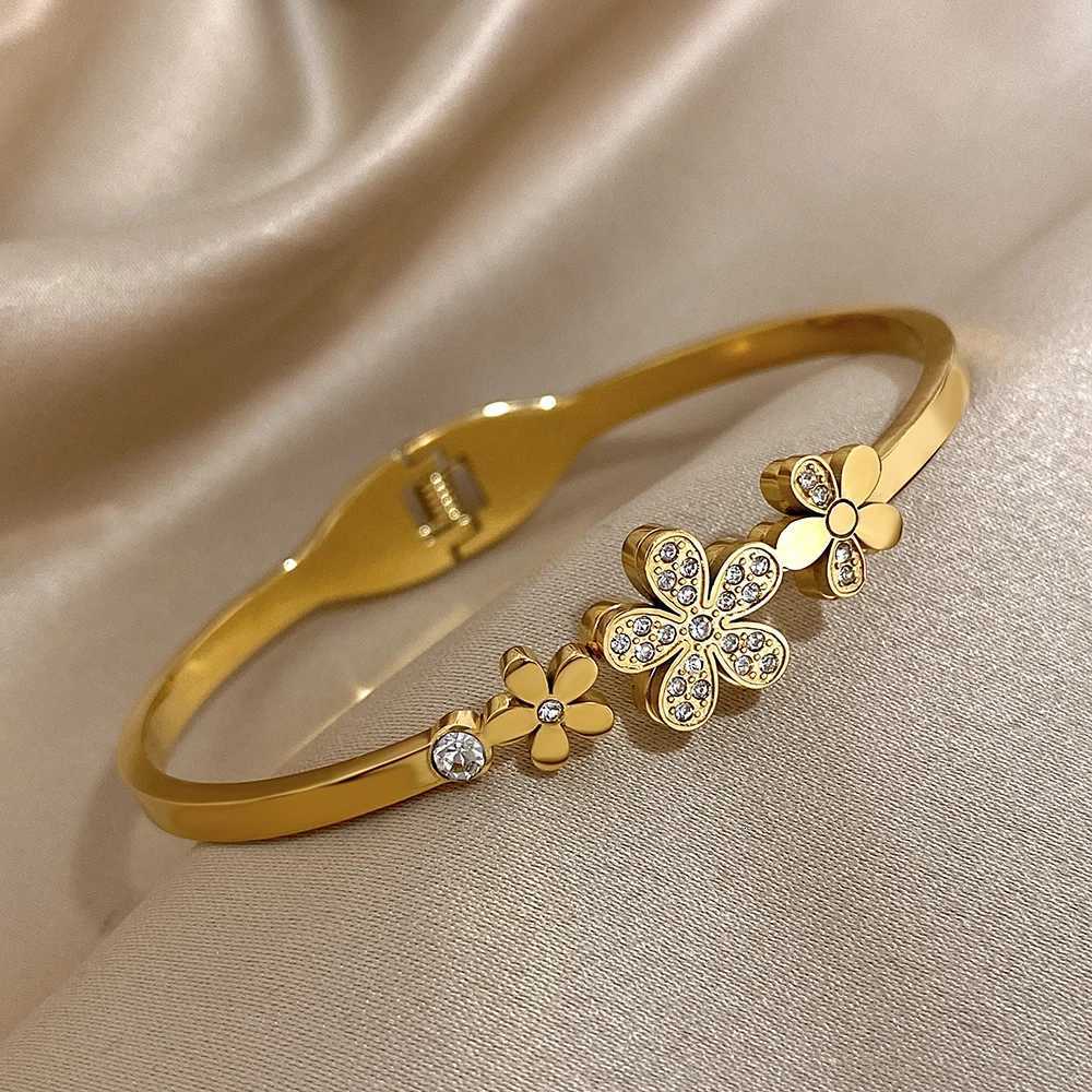 Greatera Zircon wer Bracelet For Wen Charm High Quty Bangle Thin Design Waterproof Mens Jewelry Party Gift Y250904