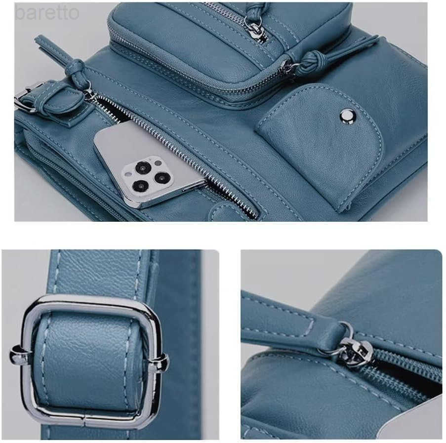 Purse Leather Crossbody Tote Bag for Women Studded Hobo Shoulder Purse Trendy Goth Work Boston Bag M250904