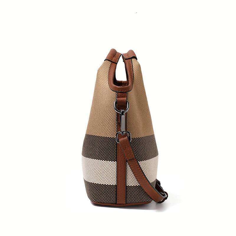 Plaid Canvas Handbag, Chic Small Tote for Dailyluxury bag tote bag