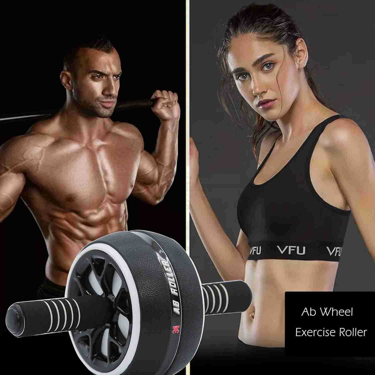 AB Wheel Roller Exercise Abdominal Fitness Wheel Workout StrengthTraining Roller 12W W250904