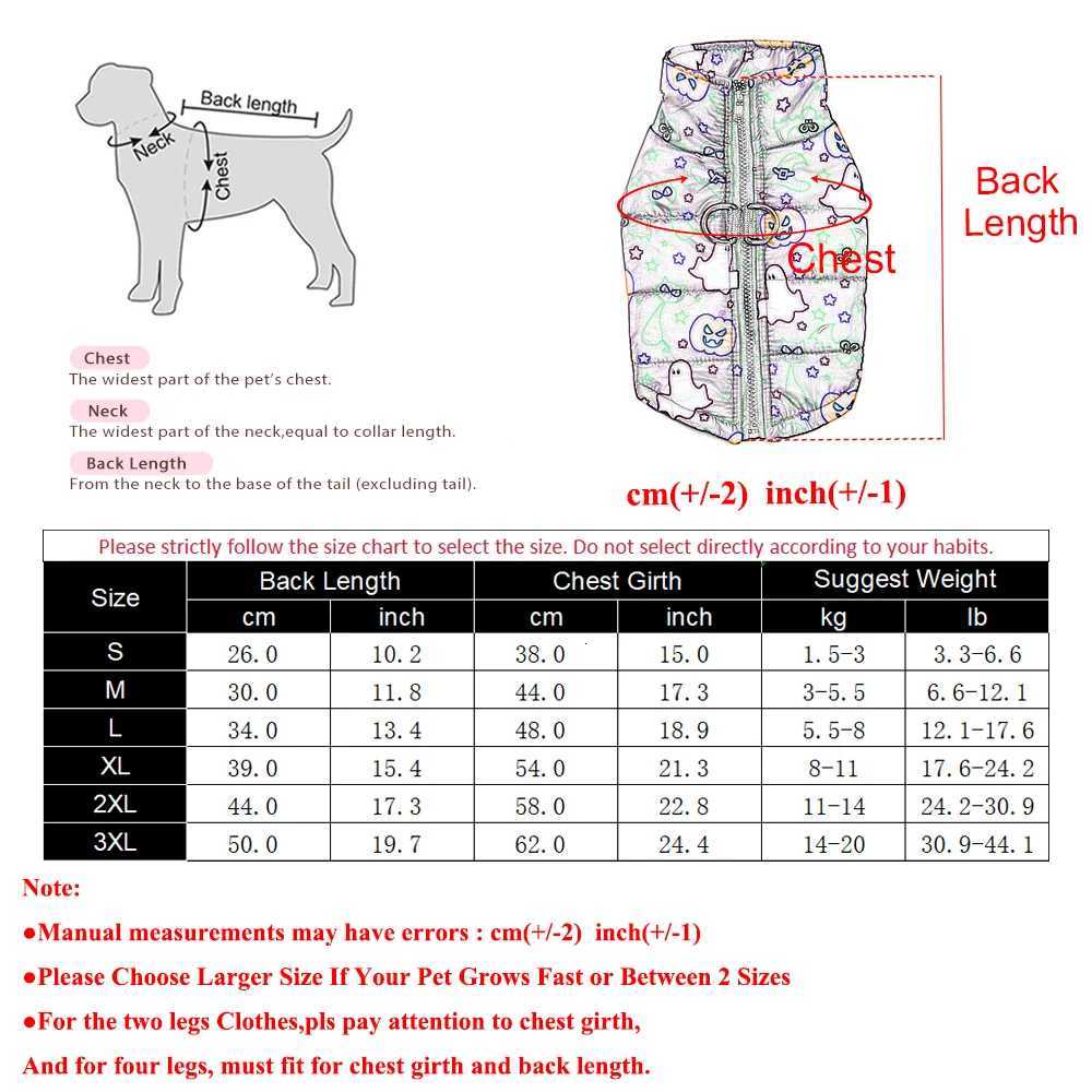 Winter Pet Dog Cosplay Costume Halloween Party Dressed Up Print Puppy Coat Vest For Small Medium Dogs Cats Yorkshire Schnauzer W250904