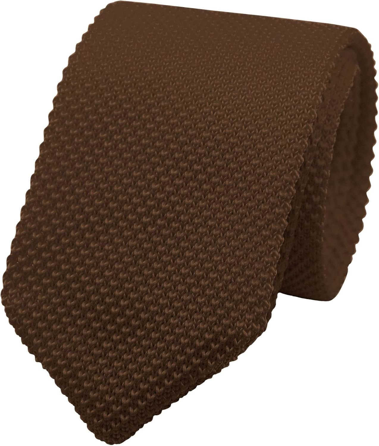 Ties for Men Pure Color 276 Skinny Neck Tie Formal Business Knitted Tie for Daily Wedding PartyW250904
