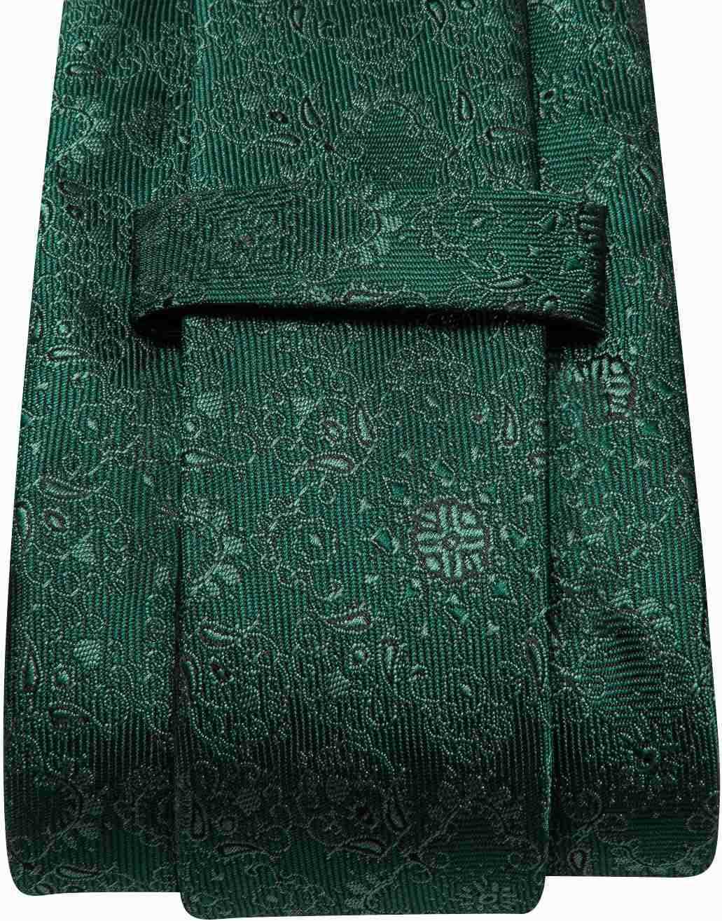 Mens Tie and Lapel Pin Paisley Striped Floral Necktie for Men Pocket Square Cufflinks Wedding PartyW250904