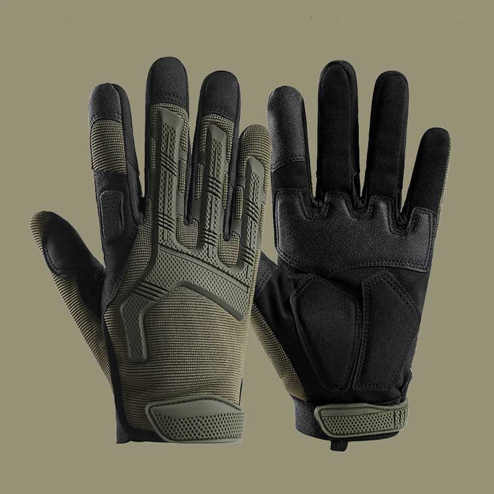 1Pair Super Seal Technician Gloves Outdoor Tactical Combat Training Men Women Special Forces On Duty Motorcyc AllFinger TouXJ250904