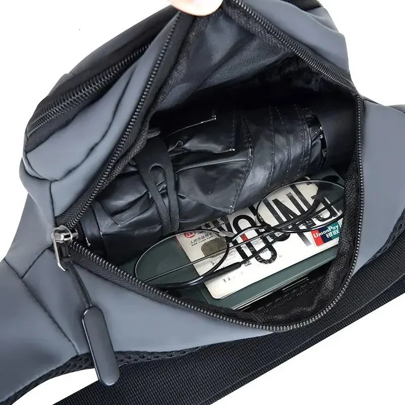 Waterproof Mobile Waist Bag for Men Women Multifunctional Large Capacity Fanny Pack Anti Splash Wearresistant Construction Site 250903