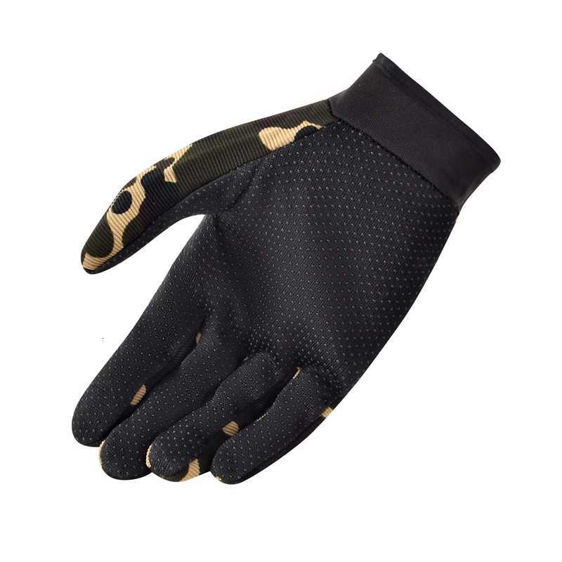 Summer Tactical Gloves Breathab Antiskid Bicyc Airsoft Tactical Shooting Riding Cycling Work Gear Mens Fishing GlovesXJ250904