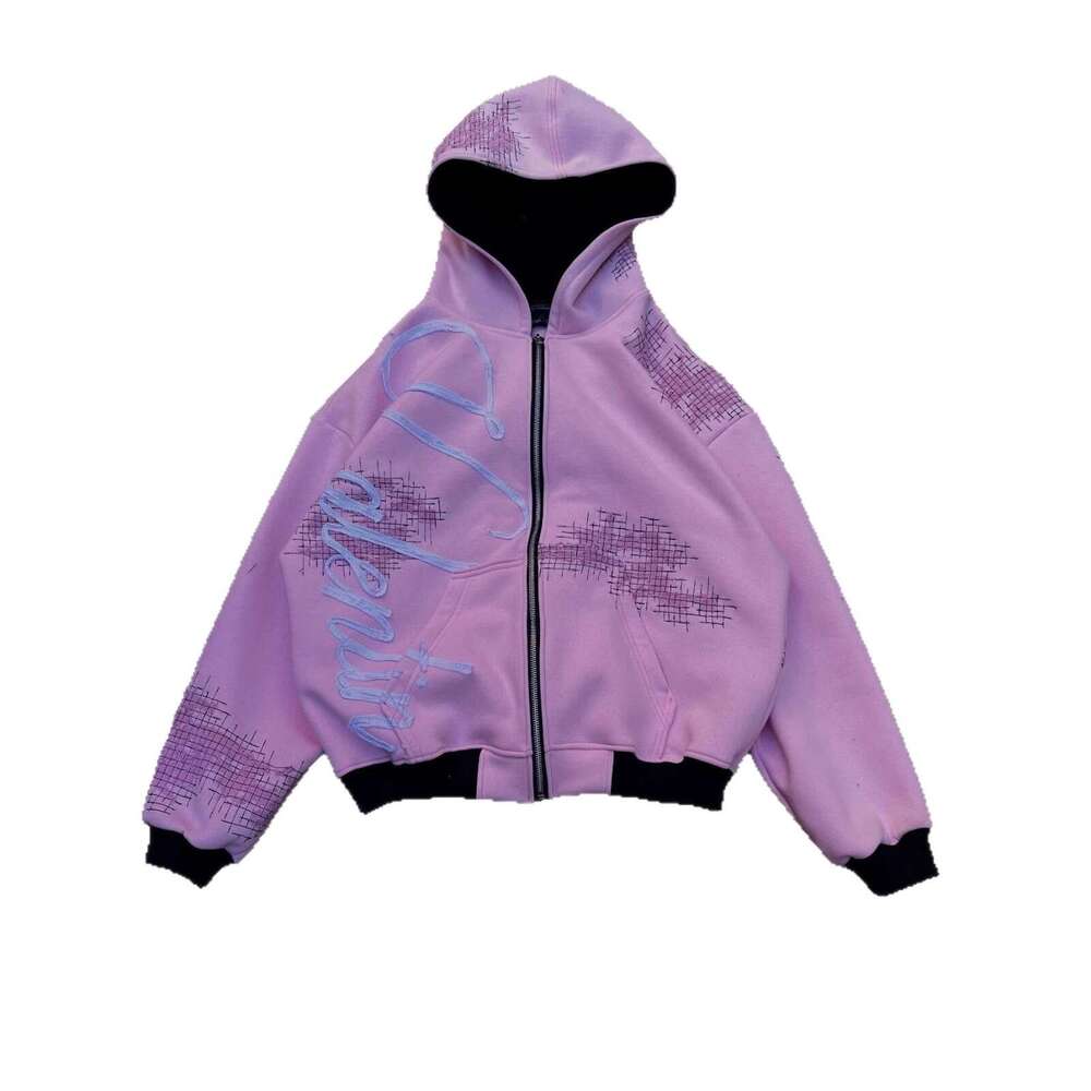 Personalized Printed Sweatshirt and Sweatpants Set Long Sleeve Pullover Hoodie Jacket Street Fashion