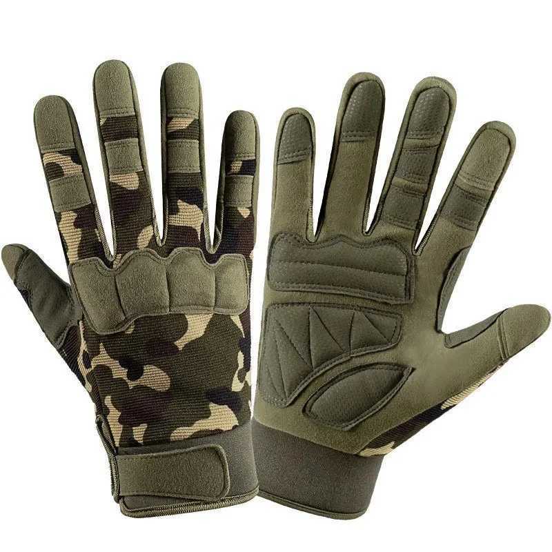 Tactical Gloves Touchscreen Sports Fitn Hunting Full Finger Hiking Gloves Protective Gear Special GlovesXJ250904