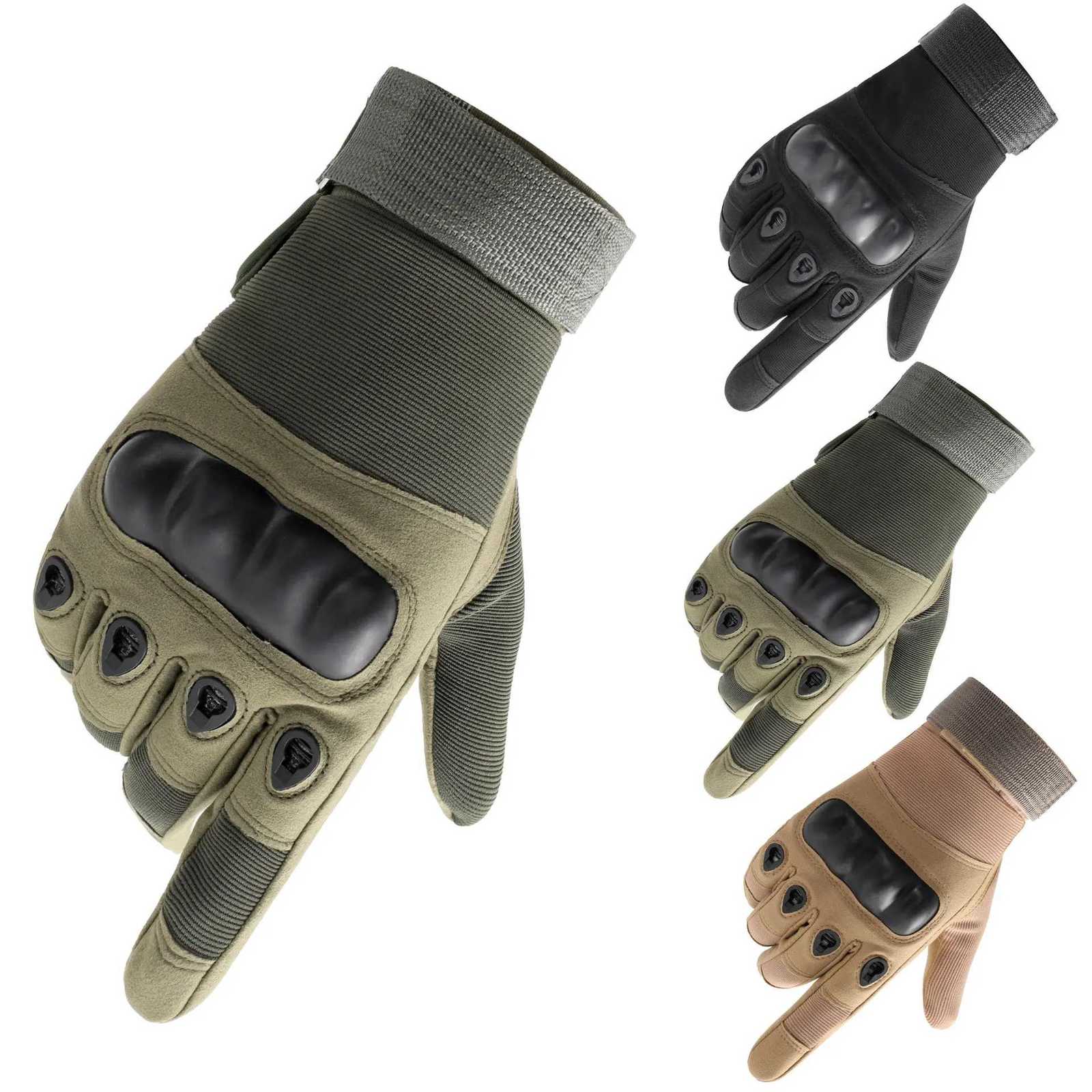 Winter Outdoor Tactical Gloves Thickened Warm Motorcyc Riding Cycling Gloves Mens Touch Screen Padded Cold Cotton WindproofXJ250904
