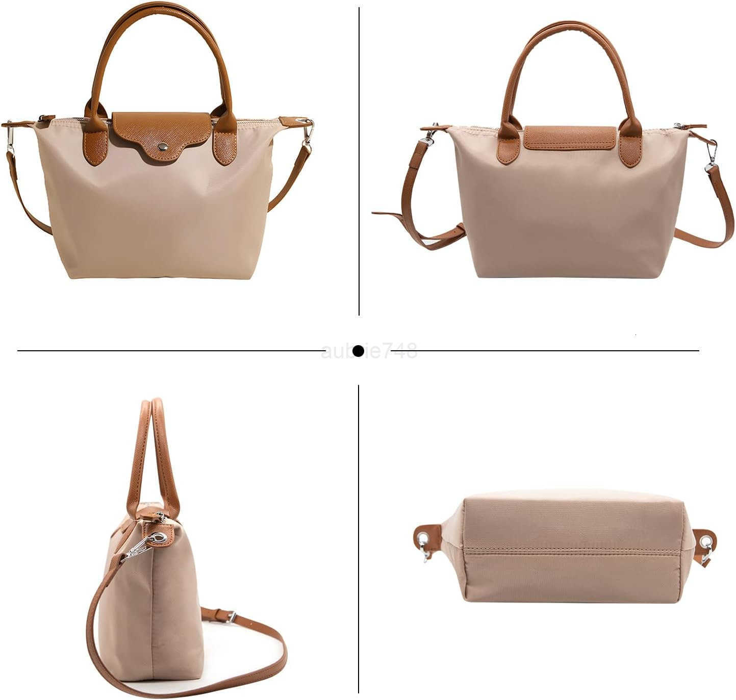 Mini Crossbody Bag for Women Casual Lightweight Small Nylon Tote Bag Ladies Shoulder Purses Handbags With Strap M250904