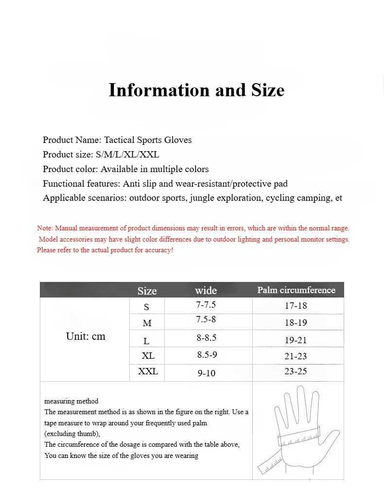 Hunting Gloves for Men and Women Half Finger Outdoor Mountaineering and Cycling Wearresistant Breathab Riding Gloves CamXJ250904