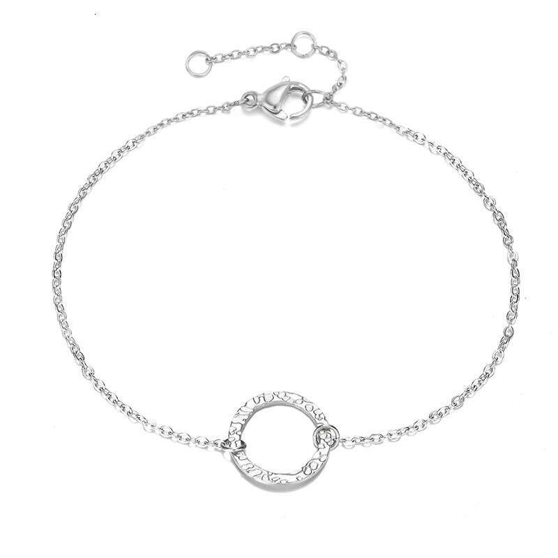 DH collections 2025 Summer Simple Geometric - inspired Stainless Steel Bracelet for Women