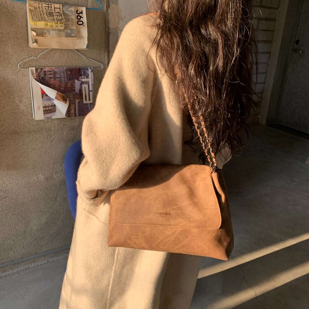 Designer Bag Tote Bag Shoulder Bag Sunset Avenue Wasteland Style High End Single Shoulder Autumn Winter Large Capacity Leather Chain Commuter Crossbod