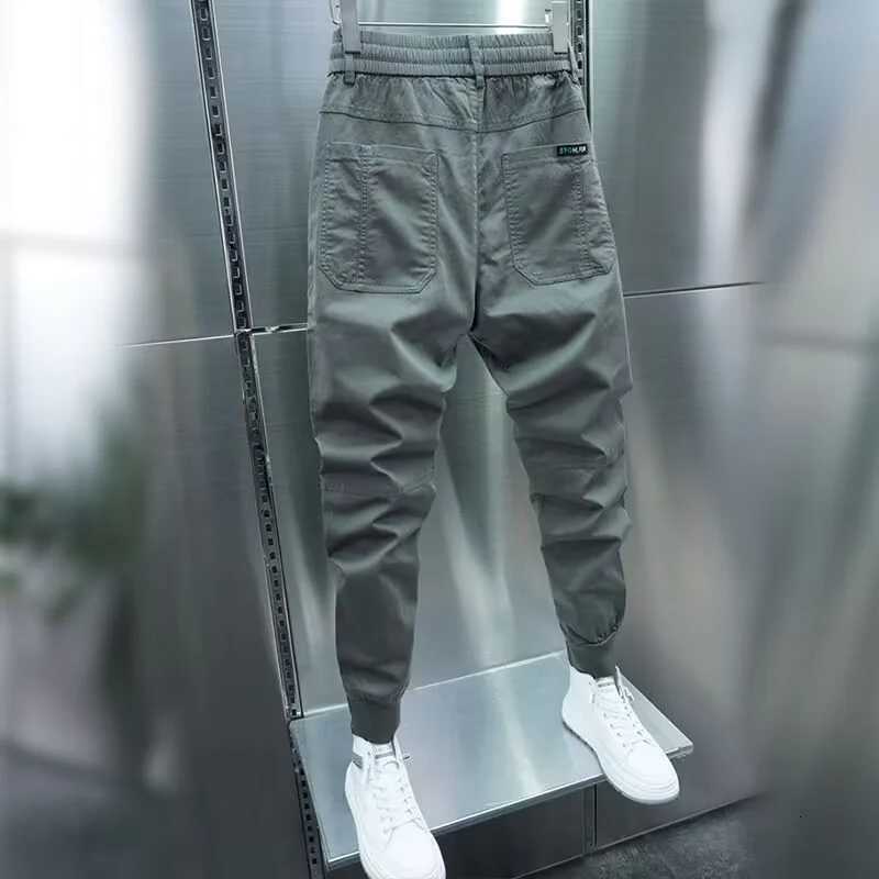 2023 Spring Autumn Mens Trousers Janpan Fashion Streetwear Joggers Pants Men Casual Men Clothing Elastic Waist Sweatpants MenXJ250904