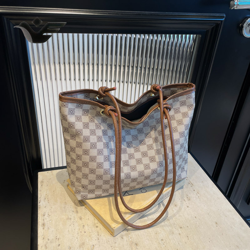 Feiyan Free Shipping New Designer Bag Luxury Shopping Bag 2025 New Fashion Simple Mother-daughter Printed Tote Bag Women's Shoulder Handbag One P