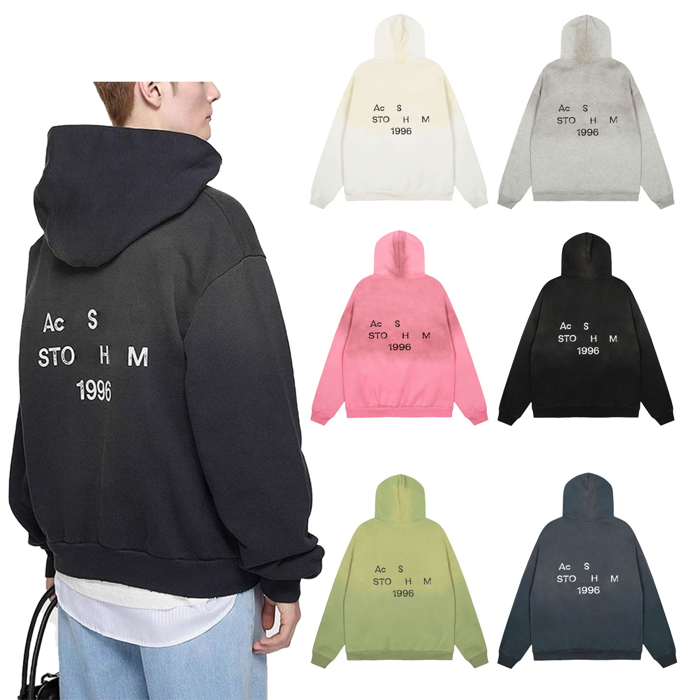 Designer Mens Hoodie Letter Printed Retro Hooded Sweatshirt Autumn Winter Fleece Pullovers Fashion Couple Clothing