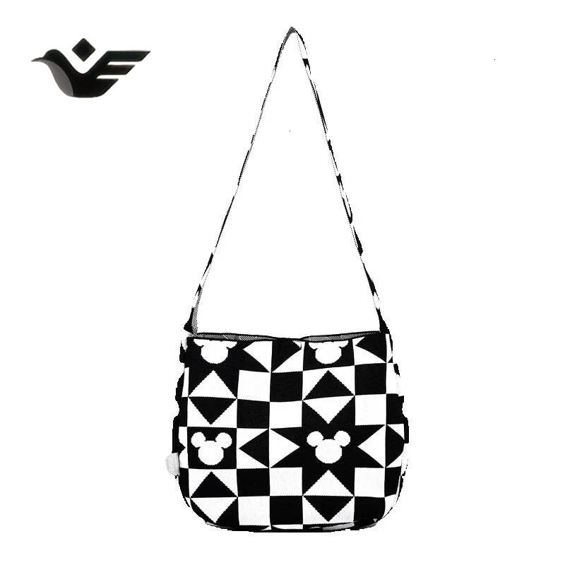 Feiyan Free Shipping New Designer Bag Luxury Shopping Bag Niche Print Women's Printed Shoulder Bag Fashion Casual Trend Polyester Shoulder Bag