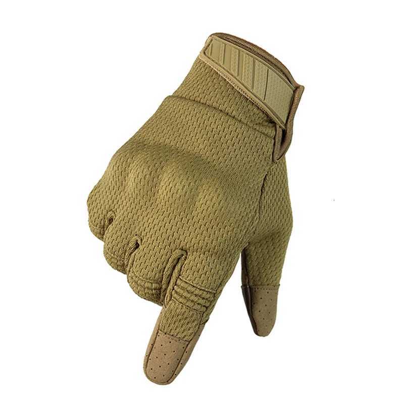 Tactical Gloves Airsoft Shooting Full Finger Gloves Men Paintball Hard Knuck Touch Screen GlovesXJ250904