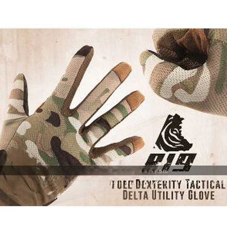 Tactical Touchscreen Gloves Qui Roval Utili Pig FDT Delta Gloves Outdoor Cam Travel Supplies Military Fan AccoriesXJ250904
