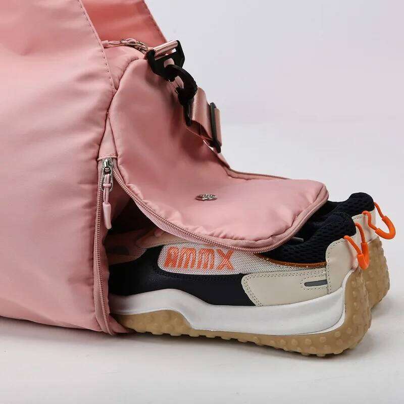 2025 New Women Large Capacity Yoga Fiess Travel Swimming Handbag Shoulder with Shoe Compartment Dry and Wet Storage BagSports storage bag