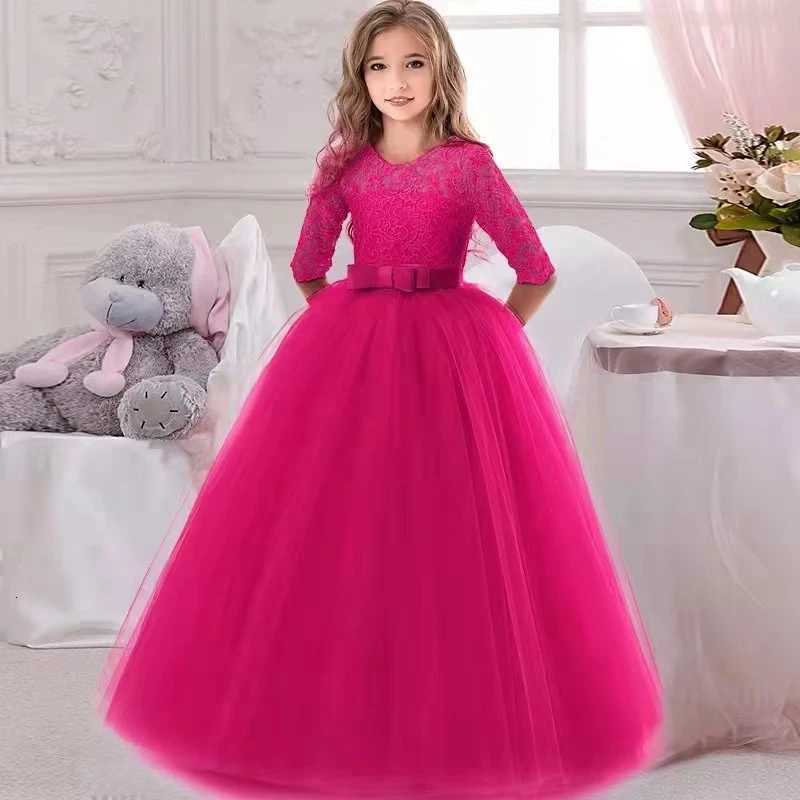 Baby Girl Princess Dress for Party Ball Gown Wedding White Dresses Kids Christmas Bridesmaid Costume Girl Birthday Party Dress Z250904