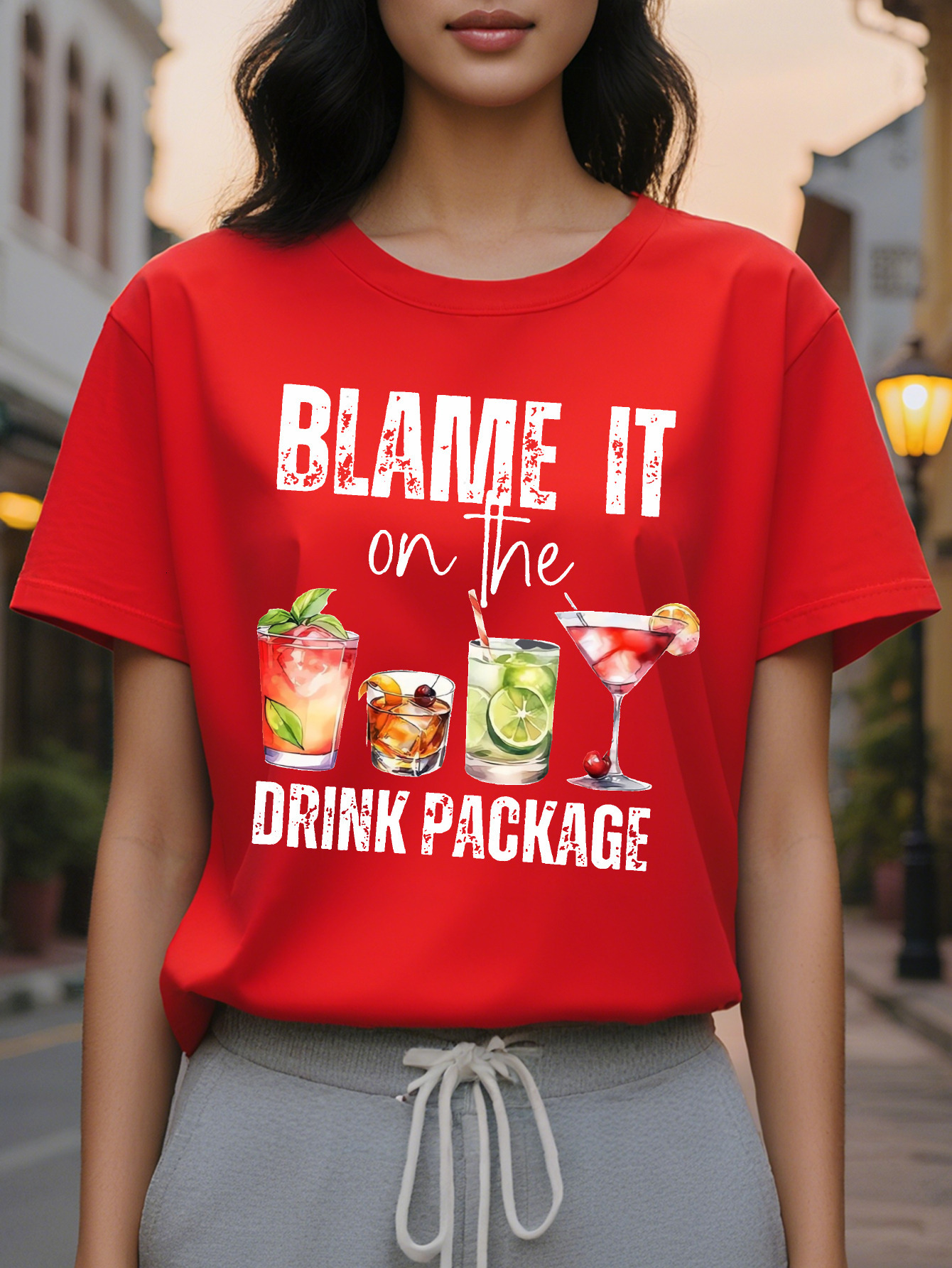 ibrant Orange Women s Sleeveless Vest Blame It On Me tail Graphic Print Relaxed Round Neck Top hine Washable