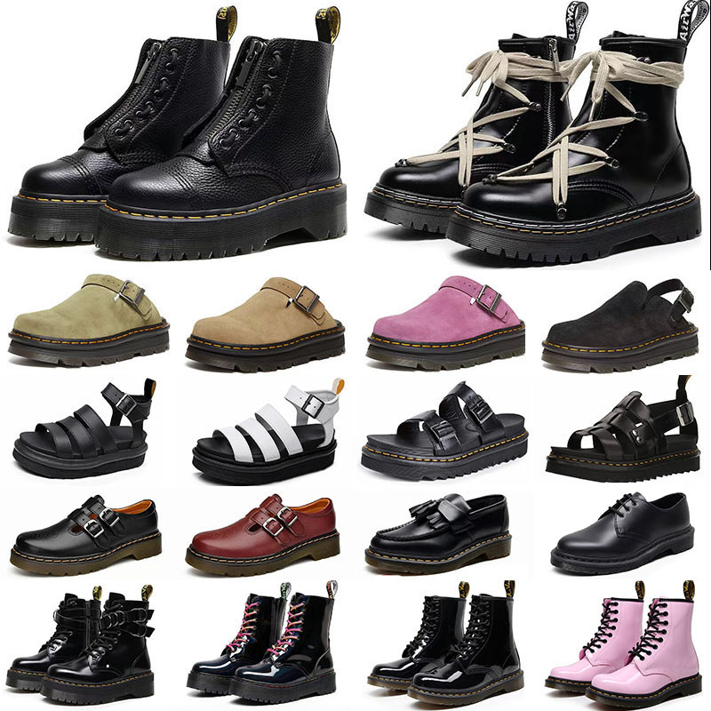 Free Shipping Designer Martin boots for men women booties leather sandals Oxford Bottom Ankle classic outdoor sandal casual boot