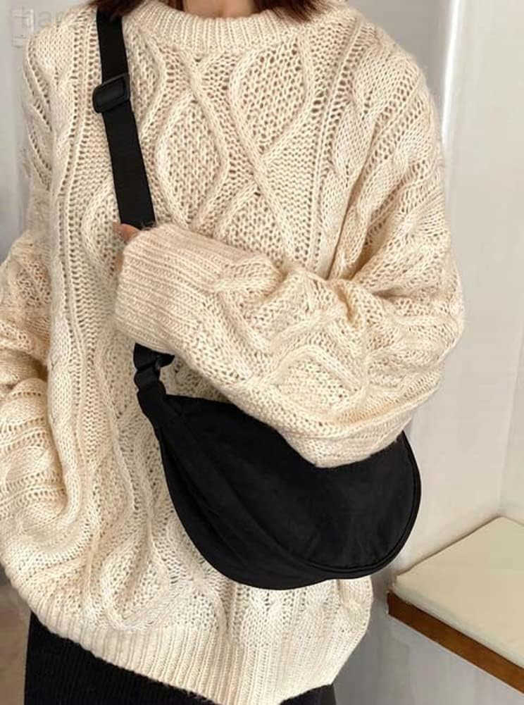 Crossbody Bag Hobo Sling Crescent Bags Women Men Trendy Small Shoulder Bag Purse Dumpling Casual Handbag Adjustable Strap M250903