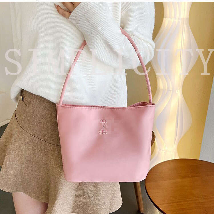 Souvenir Korean Handbag for Women Nylon Fabric Women's Gift Fashion Embroidered Underarm Versatile Shoulder Bag