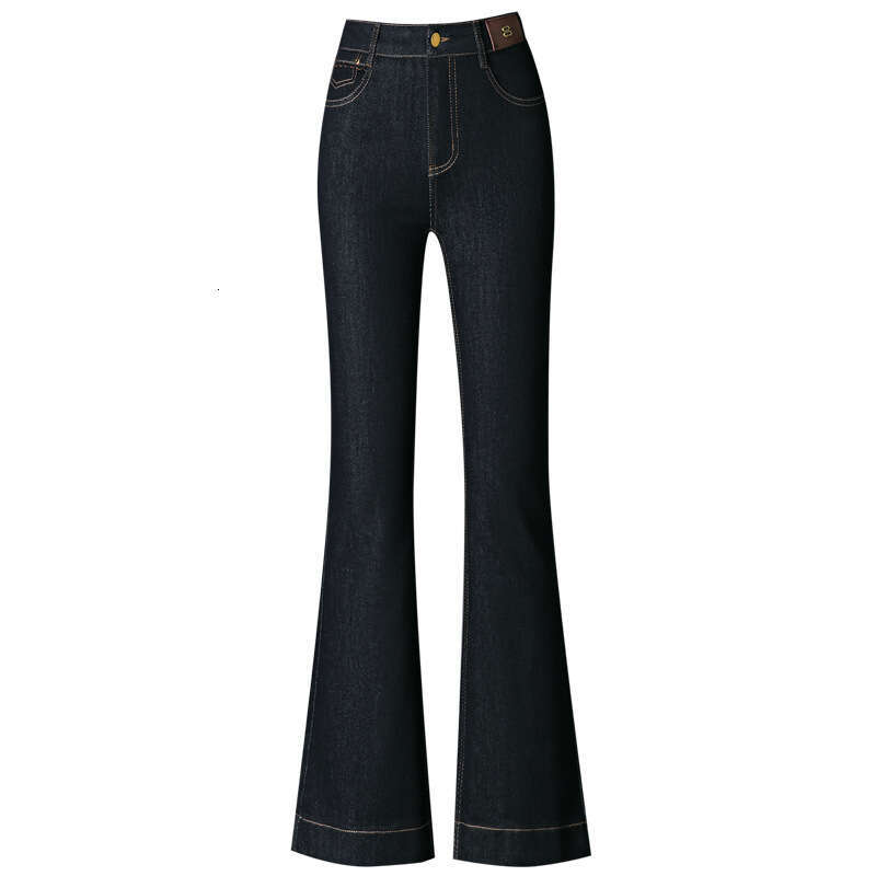 womens jeans Flared Jeans Women, New High-Waisted Slimming Pants for Spring and Autumn, Petite Slim Fit, Premium Commuting Fashionable Elegant 2091