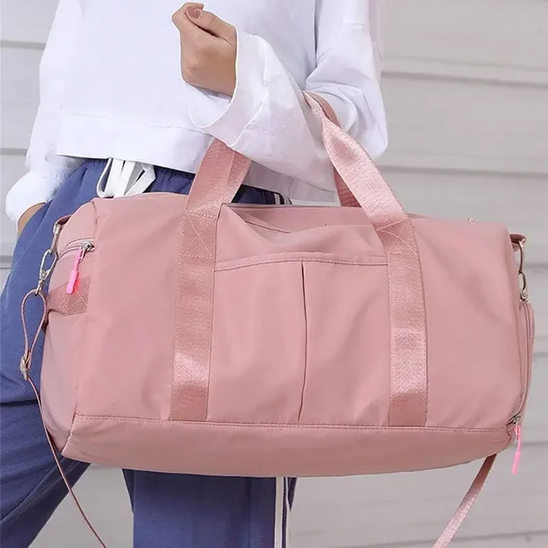 Travel Workout Fitness Sports Gym Bag Luggage with Wet Pocket Shoes Compartment Travel Yoga Sports Gym Duffel Bag for Men Women 250903