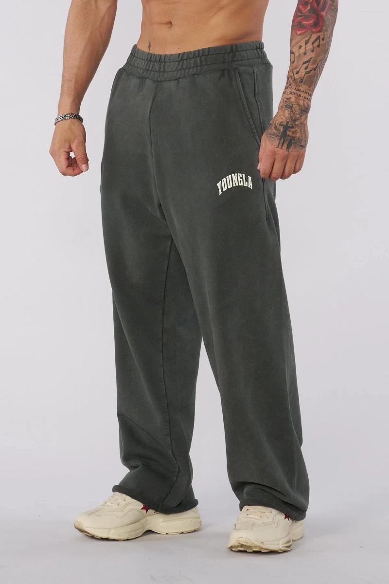 Men's Pants Sports Loose Straight Leg For Runners Fitness And Casual At The Gym