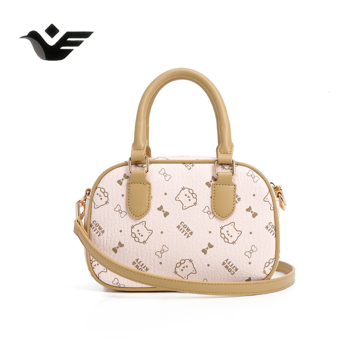 Feiyan Free Shipping New Designer Bag Luxury Shopping Bag Fashion Printed Elegant Handheld Bowling Bag For Women Casual Versatile High-end Cute Cross-