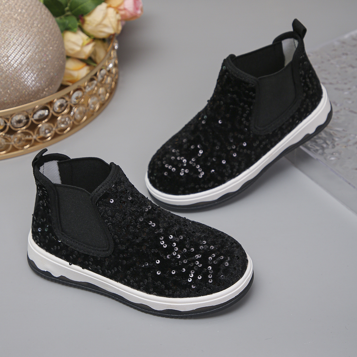 Fashionable children's single boots; Girls' fashionable short boots