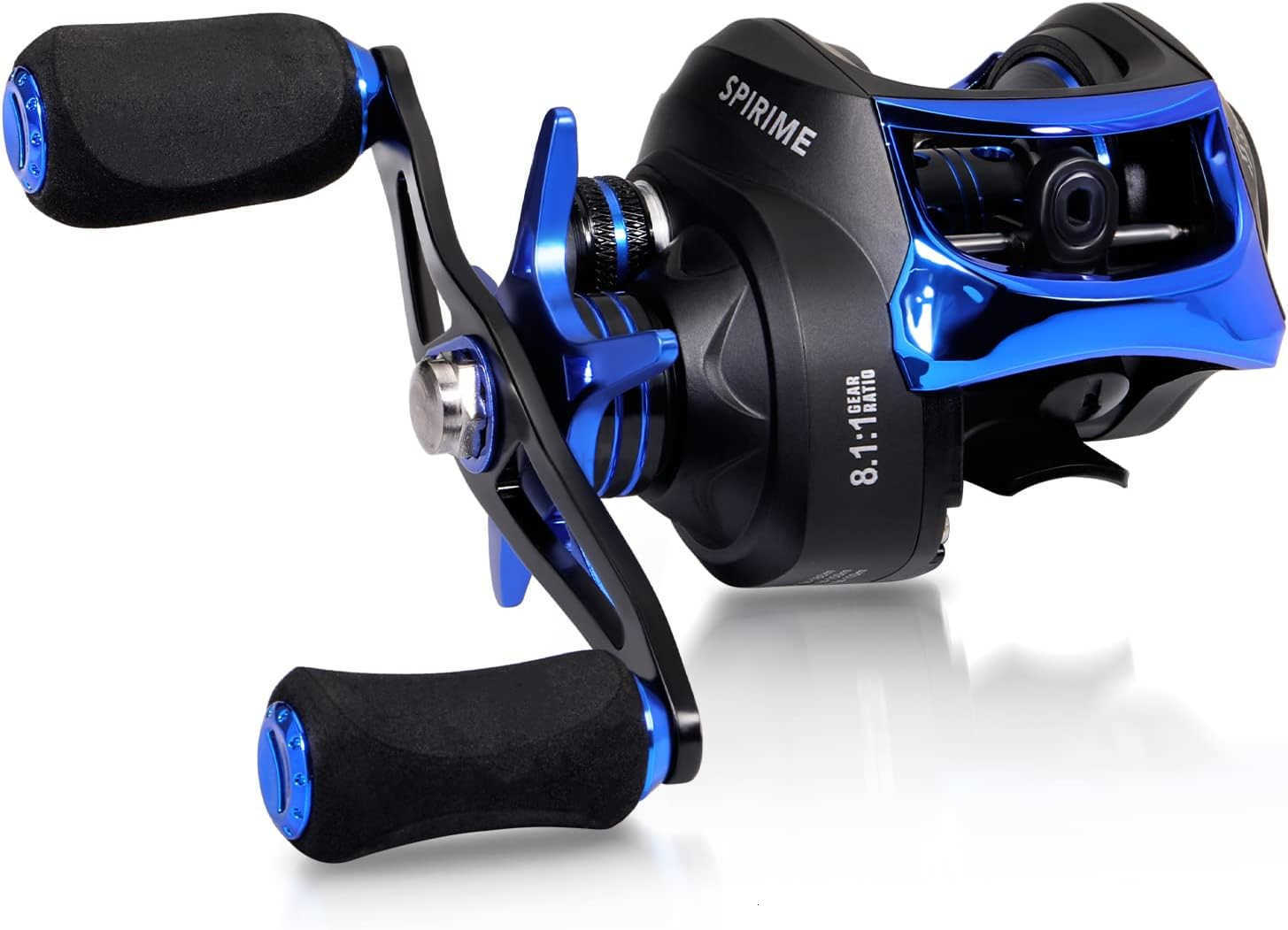 Baitcasting Fishing Reel with 9 1 AntiReverse Ball Bearings 811 HighSpeed Gear Ratio Casting Reel W250904