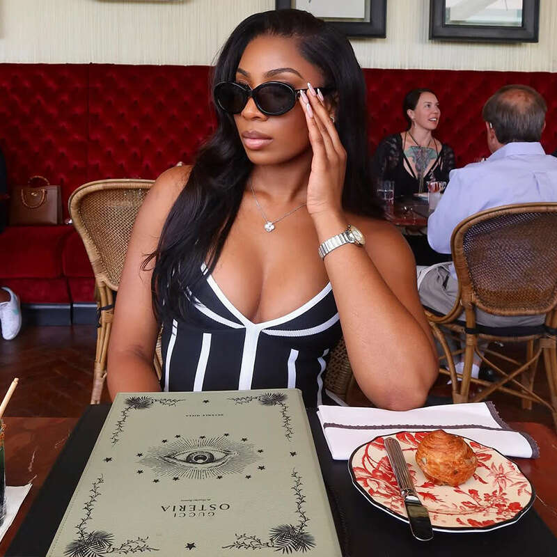 Hot-selling European American Style Foreign Trade Black and White Color-blocking Design Women's Pleated Patchwork A-line Halter V-neck Sleeveless