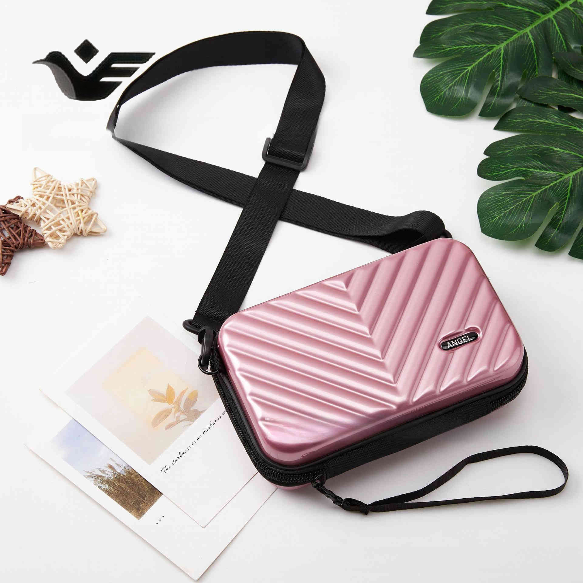 Feiyan Free Shipping New Designer Bag Luxury Shopping Bag Internet Celebrity New 7inch PC Makeup Bag Phone Bag Version Small Suitcase Hard Shell Trave