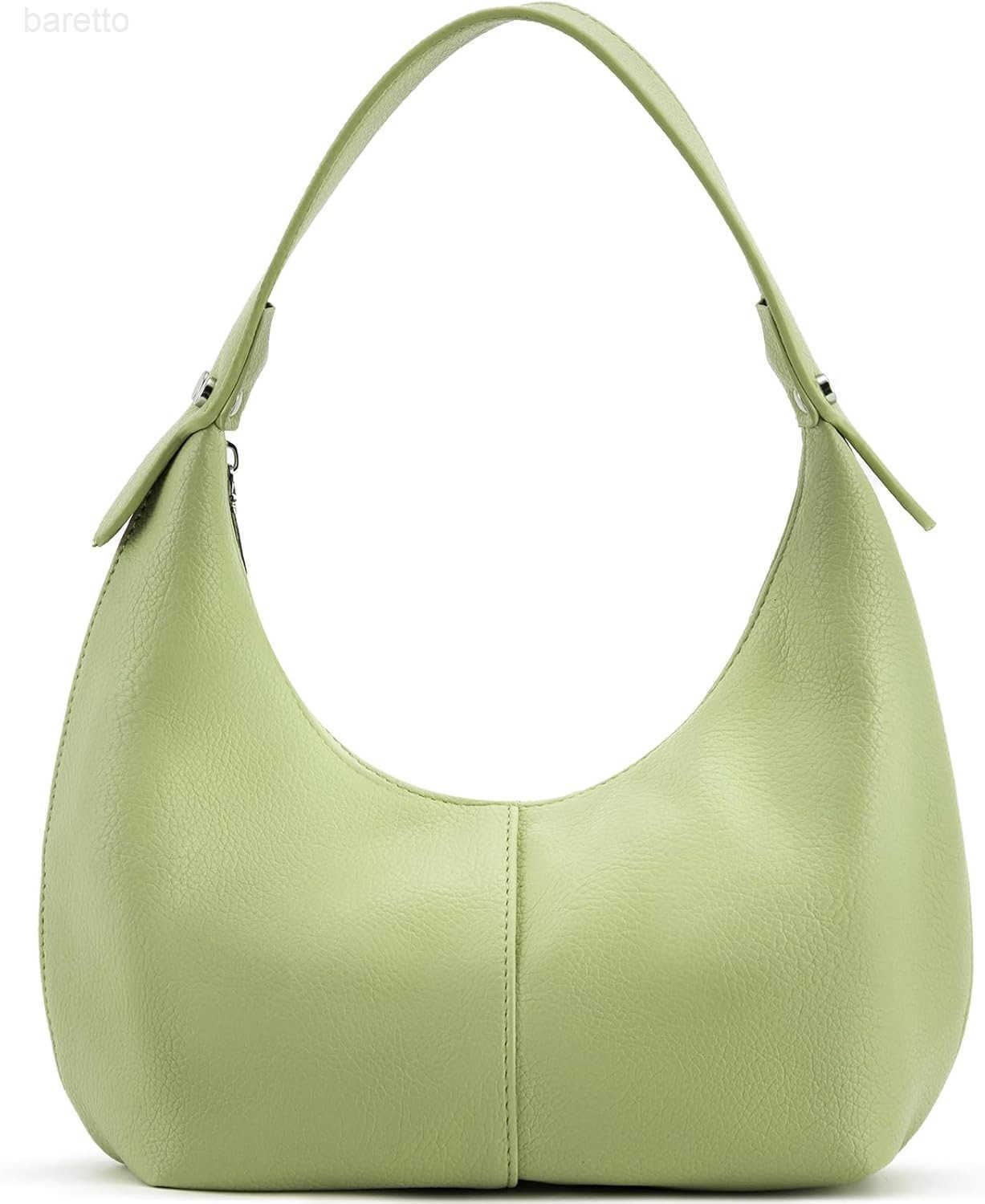 Crescent Shoulder Bags for Women Vegan Leather Hobo Handbag Slouchy Tote Purses M250903