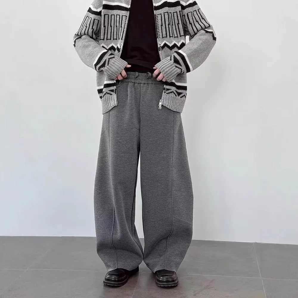 Retro Sweatpants Mens Spring American Style Loose and Versatile Casual High Street Floor PantsXJ250904