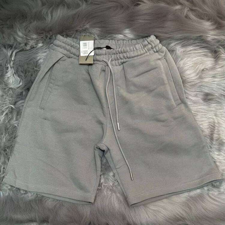 Fashion Men's 100% Cotton Logo Shorts Drawstring Elastic Waist Sports Pants Sportswear Manufacturer