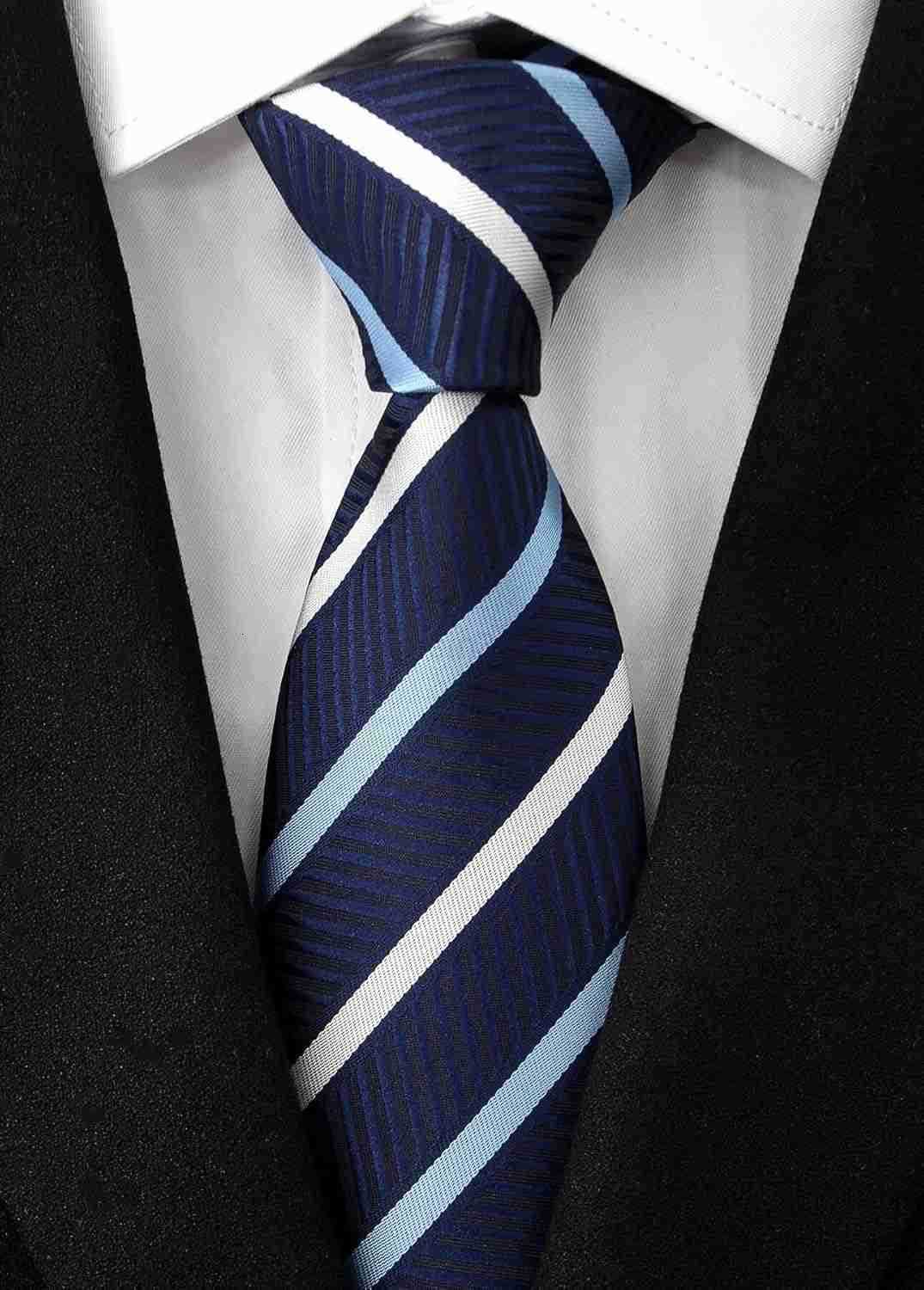 Mens Necktie Classic Silk Tie Woven Jacquard Neck Ties 6 PCSW250903