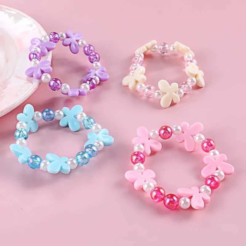 Makersland Colourful Beaded Bracelets For Kids Bowknot Charm Cute Accories Jewelry For Girl Gift Fashion Child BraceletsXJ250904