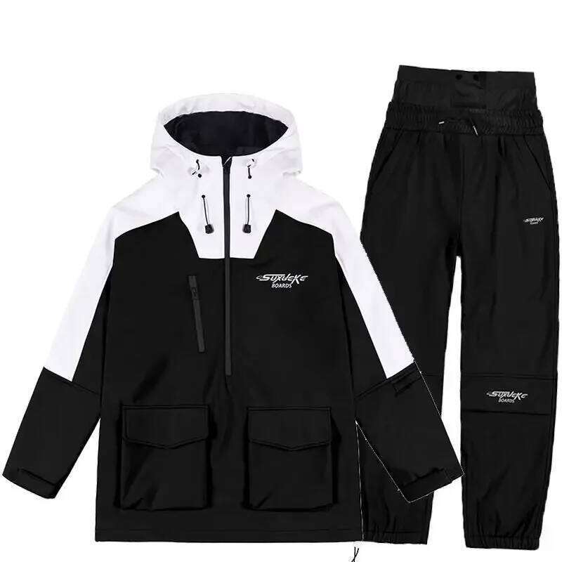 Ski Suits Winter Warm Outdoor Sports Snowboards Windproof Waterproof Clothes And Pants Set Snow Insulation Suite Women
