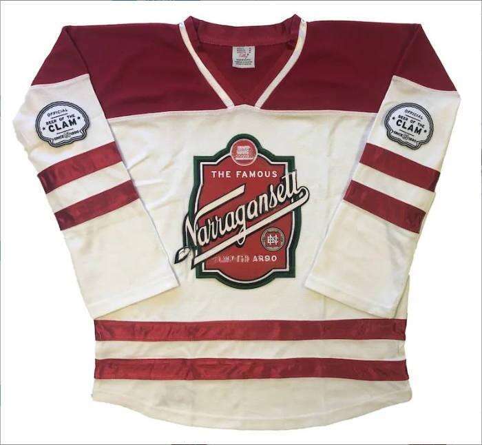 Narragansett Hockey Jerseys - We Customize with Player Name and Number Free shipping