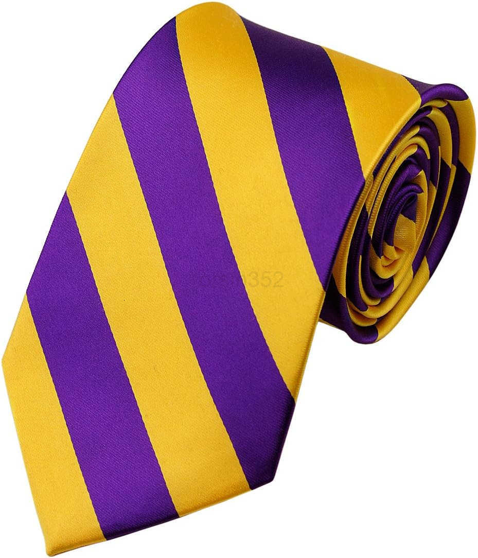 Mens 35 Regular College Stripe Woven TieW250904