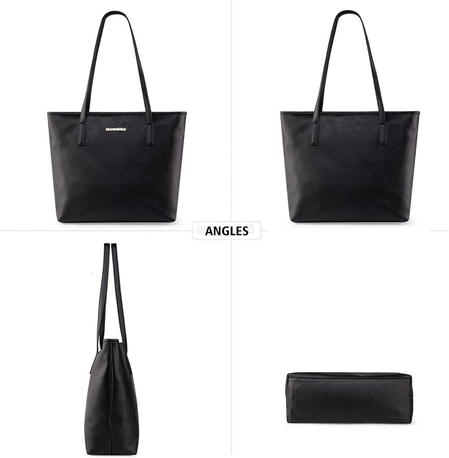 Tote Bags Vegan Leather Purses and Handbags for Women Top Handle Ladies Shoulder Bags M250904