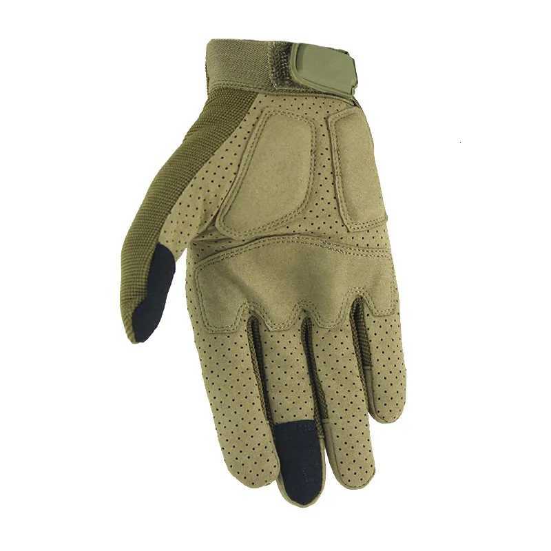 Mens Outdoor Special Forces Full Finger Gloves Antiskid Bicyc Gloves Wearab Gym Touch Screen GlovesXJ250904